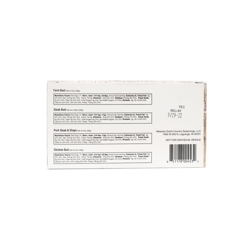 Weaver's Original Grilling Sampler Pack
