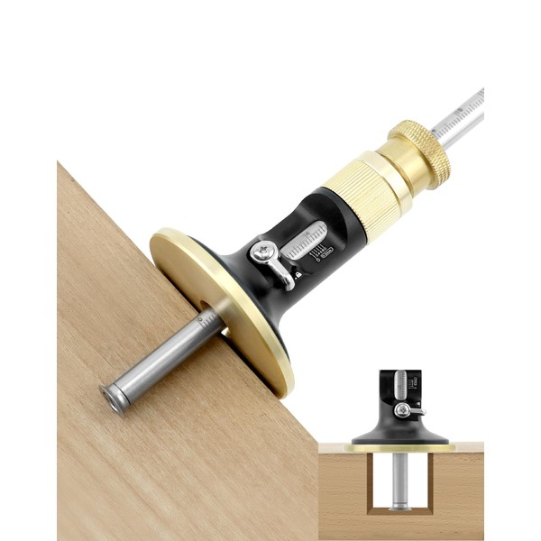 QWORK® Precision Wheel Marking Gauge and Mortice Gauge, Woodworking Scribing