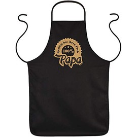 Perfect Father's Day Gift BBQ Apron,100 Percent Dad, Father's Day, Fathers Gift, BBQ Apron Birthday Present
