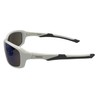 Timberland Sunglass Mens White Plastic Wrap, Blue Lens TB7275. 21B