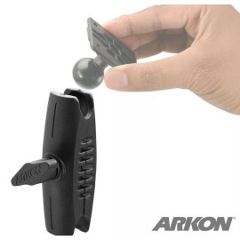 Arkon Robust Series Mount Shaft SP-RM250 25mm/1" RAM Ball Compatible Adapter 3.75" Arm