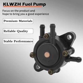 KLWZH Fuel Gas Pump for 491922 691034 Yamaha Golf Cart G16 G19 G20 G22 G29 Cub Cad LTX1046VT LTX1050VT SLTX1054VT LTX1046 LTX1050 SLTX1054 Kohler 24 393 04-S Engine 692313 808492 808656 Lawn Mower