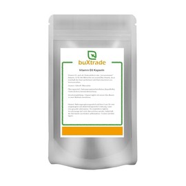 Pack of 250 / 112 g | Vitamin D3 Capsules | Sun Vitamin | Tablets | Buxtrade