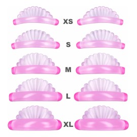 Pads Para Lifting De Pestañas, 5 Pares Rosa En Diferentes