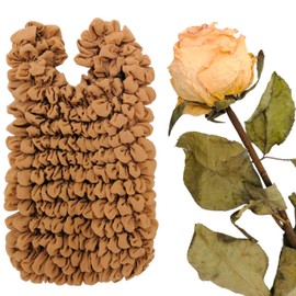 Expandable Shopping Bag, Reusable Grocery Bags, Stretchy Foldable Fabric Bags, Collapsible Pouch, Folding Shrink Totes, Brown Sugar