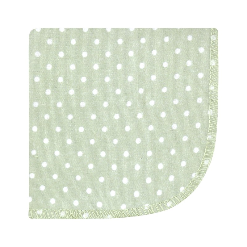 Hudson Baby Unisex Baby Flannel Cotton Washcloths, Purple Dainty Floral