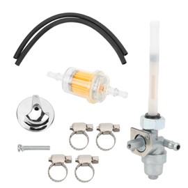 Fuel Valve Petcock Knob Set 16950‑HC0‑015 Replacement for Honda Sportrax 300 TRX300EX 2x4 1993‑2006