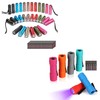 EverBrite 30-Pack Mini Flashlight Set and 6-Pack Black Light Flashlight,