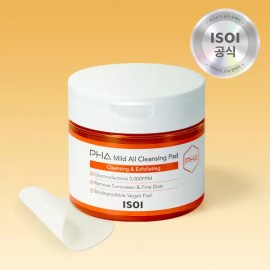 ISOI 아이소이 파하 마일드 올 클렌징 패드(파하클렌징패드) 230g(60매) ISOI PHA Mild All Cleansing Pad (PHA Cleansing Pad) 230g (60 Sheets)
