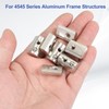 PATIKIL 4545 Series M5 t Slot Nuts, 20pcs Roll-in Spring