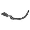 TRQ Front Left Inner Fender Liner Black Drivers Side Compatible