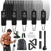 Ligas de Resistencia para Ejercicio11pcs Incluye 5 Bandas Apilables para