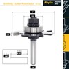 Akylin Slotting Cutter Router Bit, 1/4 Inch Shank, 4 Wing
