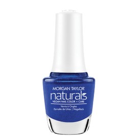 Morgan Taylor Naturals Lacquer, 0.5 oz (Make A Wish - Deep Blue Shimmer)