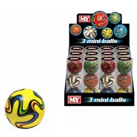 MY Outdoors Set of 3 Balls - ideal for garden games - Beach - juggling - Dog Balls (green_orange_white)