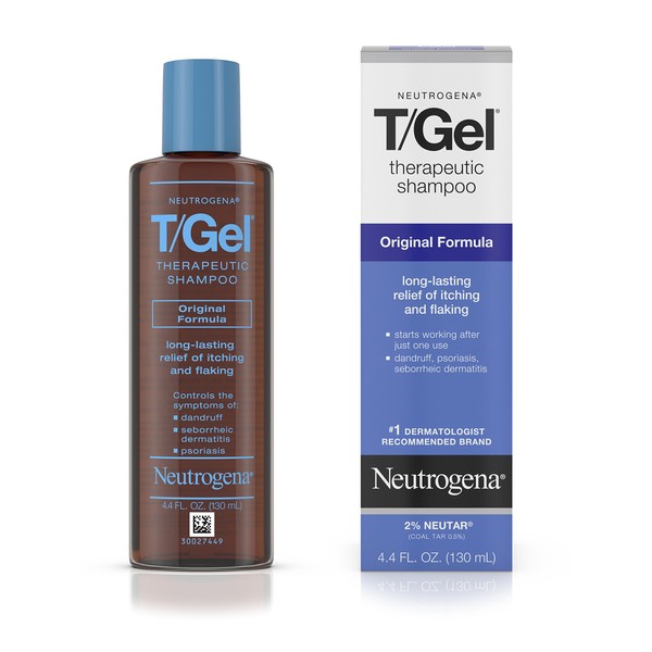 Neutrogena T/Gel Anti-Dandruff Shampoo for Psoriasis and Seborrheic Dermatitis, 4.4 fl. oz