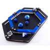 Executive Personal Dice Tray ~ Double Pocket in Blue