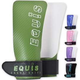 EQUIS GOVICENS Grips for Cross Training, Cross Training, Protection for Gymnastics and Calisthenics (Green)