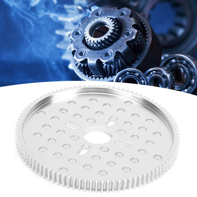 Spur Gear 96 Tooth Aluminum Cylindrical Mod 0.8 14mm Center