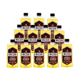 Milsek Antiques & Restoration Polish & Cleaner - Home Essential Cleaning Supplies for Home Improvement of any Wood Antiques or Heirlooms - 12 Fl Oz (Pack of 12)