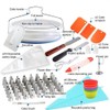 Fulfun 90 Pcs Cake Decorating Supplies kit with Cake Turntable-Cake