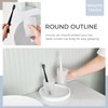 Glass Tumbler Cap 2 Pack, Aomasi Frosted Bathroom Rinsing and