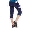 Santic Women's Cycling Pants Padded 3/4 Cycling Shorts Women Bike