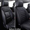 LUCKYMAN CLUB 2 Front Silverado Seat Covers Fit for 2007-2023
