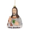 Cody Foster & Co Holy Smokes Jesus Blown Glass Hanging