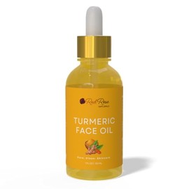 Aceite facial de cúrcuma Suero facial y humectante con vitamina C para mujeres y hombres, hidrata y revitaliza la piel opaca Todo tipo de piel...     