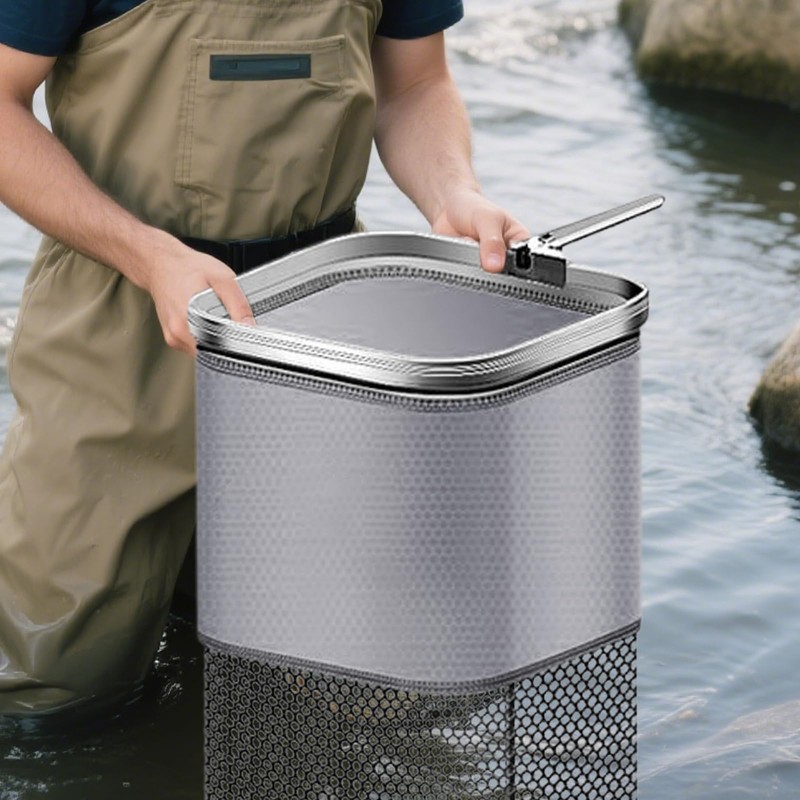 Fish Trap - Square Crawdad Trap - Thickened Crawfish Net