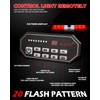 HLauto 604N Emergency Dash Strobe Lights w/Controller: 2x16.8 inch Red