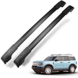 Roof Rack Cross Bars Luggage Carrier Fit for Ford Bronco Sport 2021-2024, Capable of Supporting Up to 200 lbs/90 kg, Ideal for Roof Bags, Roof Boxes, Bike Racks, and Various Other Accessories.