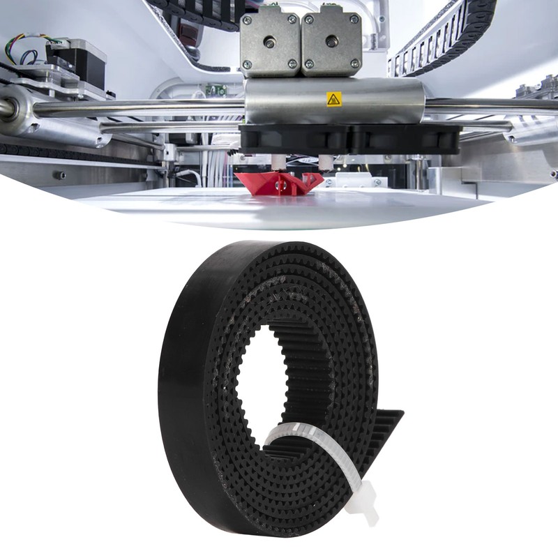 3D Print Open Timing Belt Flexible Stable Low Noise Wear