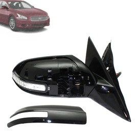 Vantage Auto Parts - Side Mirror Compatible with Nissan Maxima 2009-2014 | DIRECT REPLACEMENT | Passenger Side | Primed | Glass | 963019N81A | NI1321193