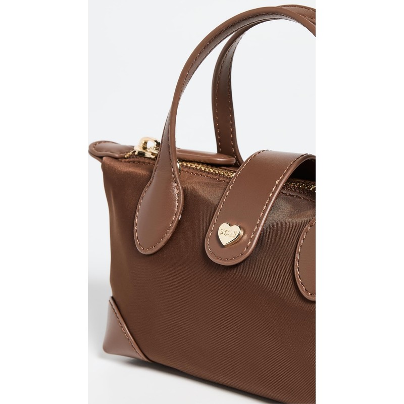 Stoney Clover Lane Women's Mico Pouchette, Espresso, Brown, One Size