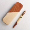 AVILA Handcrafted Executive Two Tone Genuine Wood Signature Pen And