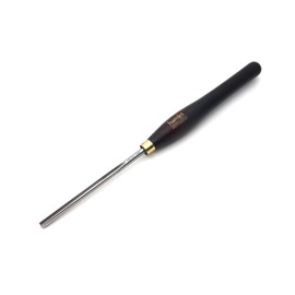 Hamlet Craft Tools Bowl Gouge (HCT083) by Henry Taylor, 3/8" Wide Blade, 1/2" Bar Stock, M2 HSS, 23-1/4" Overall Length, Stained Beech Handle