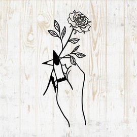 Mystical Witchy Wall Decals - Mystical Witchy Wall Stickers - Minimalist Witch Celestial Witchcraft Magic Wicca Silhouette - Car Window Tumbler Laptop Water Bottle Bedroom Room Home Decor DWSV12939