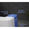 KEENEY SQT1C 7" Bathroom Stool Storage Bin for Cleaning Wipes