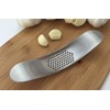 ToSSme Garlic Rocker Crusher Mincer Press Dishwasher Safe, Stainless Steel