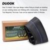 DUOOK Motorcycle Inner Tube 4.10/4.50-18 TR4 Straight Valve Stem Compatible