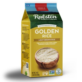 Ralston Family Farms Golden Rice, 24 oz Carton: 6 Pack, American Grown, Non-GMO, Naturally Gluten Free