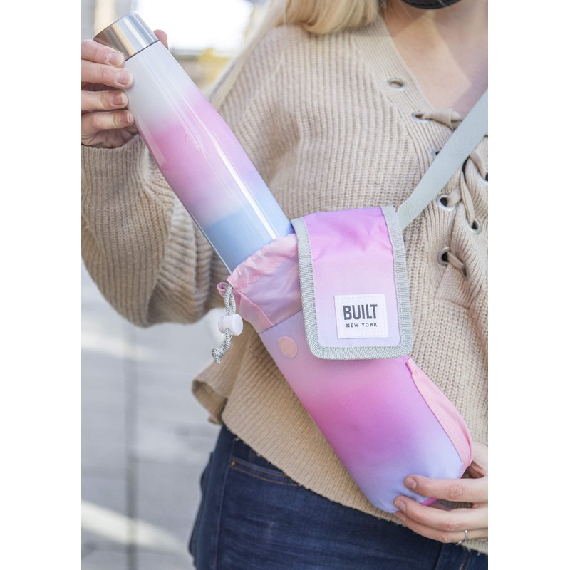 Built Insulated Bottle Bag with Shoulder Strap & 'Interactive' Design,