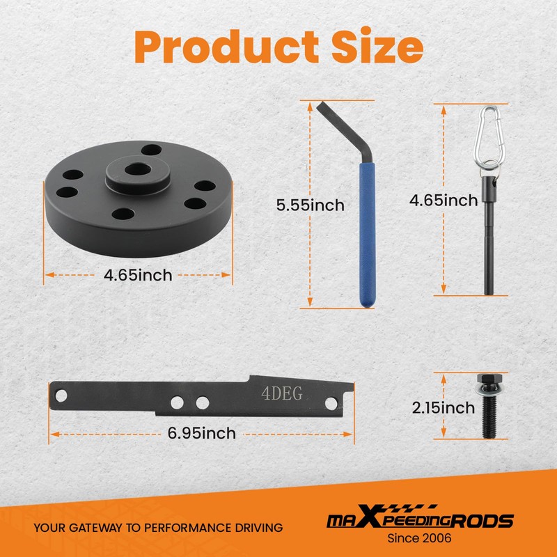 maXpeedingrods 3163021 Cam Timing Tool Kit & 3163530 Engine Brake