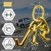SENKEYFE RTJ Cluster Hooks 5400LBS, Towing Tie Down Cluster Hook