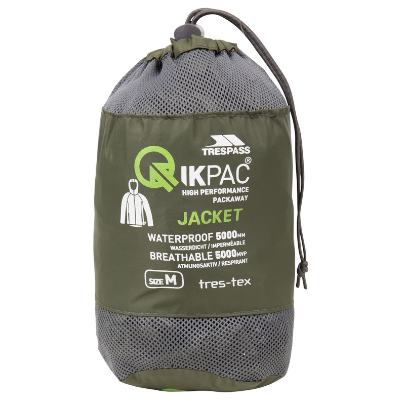 Trespass Qikpac - Giacca Impermeabile da Donna