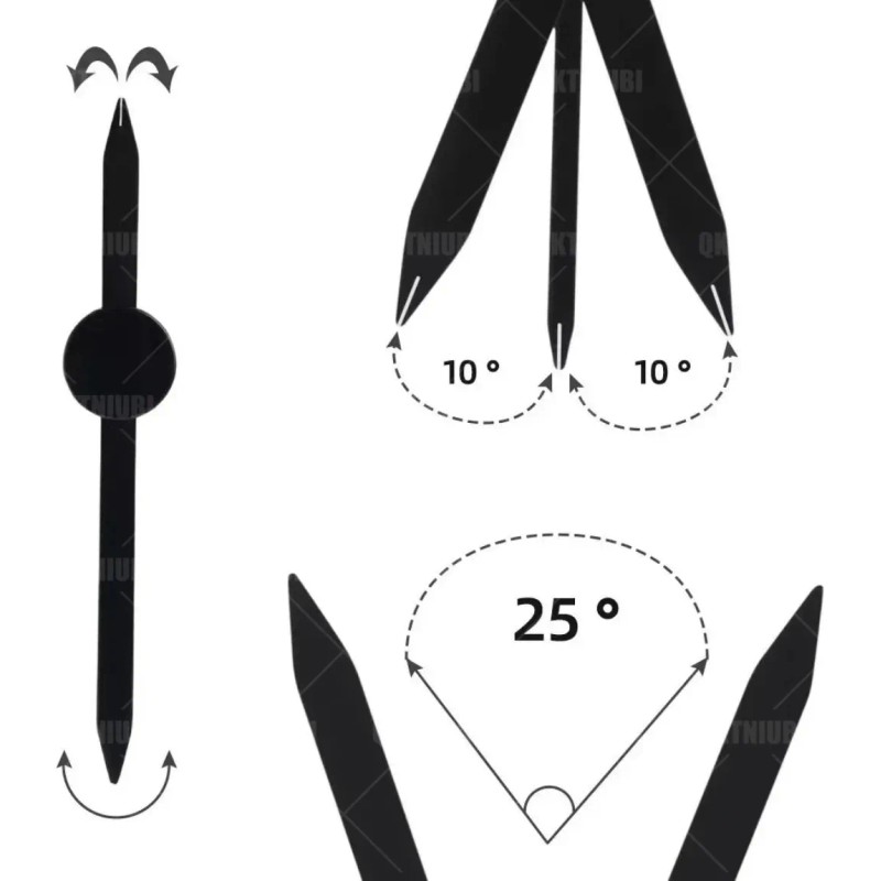 Regla Aurea Compas Giratorio Para Diseño Cejas