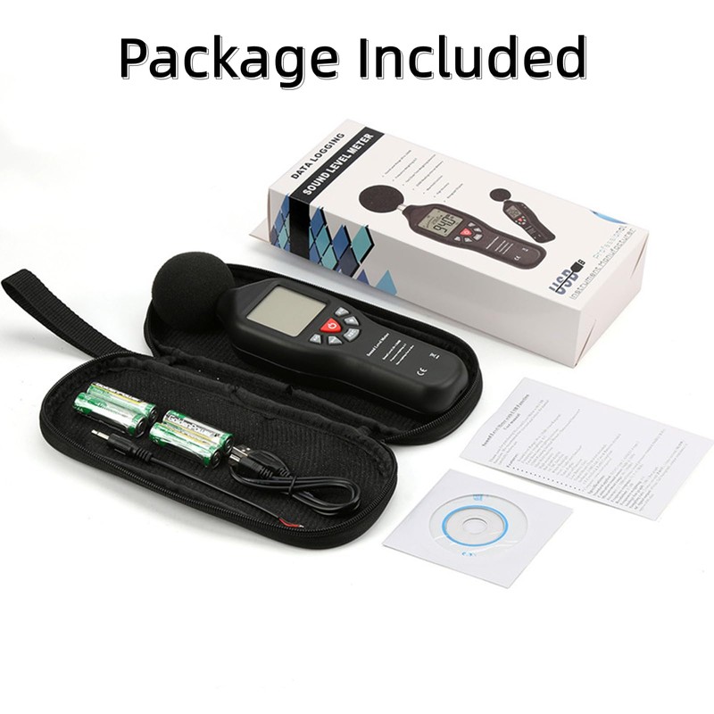 Digital Sound Level Meter 30-130dB Range High Accuracy A C