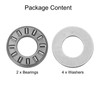 sourcing map 2 Sets NTA613+2TRA Thrust Needle Roller Bearings with